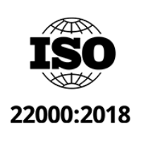 ISO 22000:2018 certified